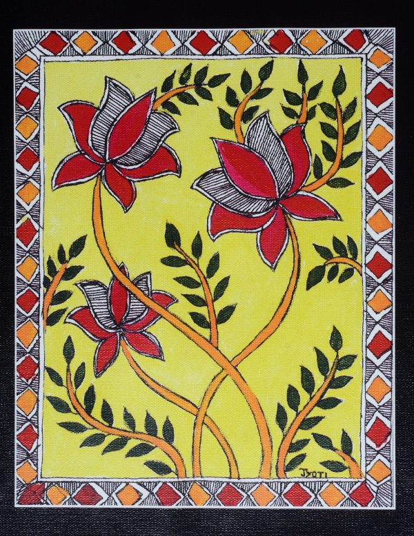 6. Madhubani Painting