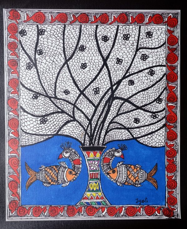9. Madhubani Painting